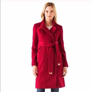 Diane von Furstenburg wool/cashmere coat size 4